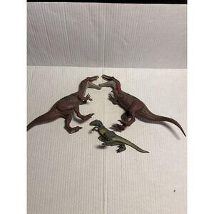 jurassic world toys  3 lot Baryonyx Qty 2 And Attack Pack Velociraptor